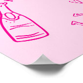 Laatste Rodeo Disco Cowgirl Bachelorette Welkom Poster (Hoek)