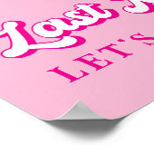 Laatste Rodeo Disco Cowgirl Bachelorette Welkom Poster (Hoek)