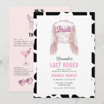 Laatste Rodeo Disco Cowgirl Westerse Bachelorette