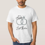 Laatste Rodeo - Groomsman/Bachelor Party/Bruiloft T-shirt<br><div class="desc">Laatste Rodeo T-shirt voor bruidegoms & groomsmen</div>