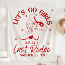Laatste Rodeo Meidenavakantiedecoratie, Laten we g