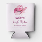 Laatste Rodeo Meisjesweekend | Roze Blikken Koeler (Voorkant)