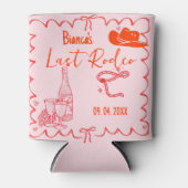 Laatste Rodeo Nashville Bachelorette Weekend Feest Blikjeskoeler (Voorkant)