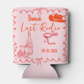 Laatste Rodeo Nashville Bachelorette Weekend Feest Blikjeskoeler (Achterkant)