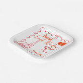 Laatste Rodeo Nashville Bachelorette Weekend Party Papieren Bordje (Gebogen)