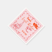 Laatste Rodeo Nashville Bachelorette Weekend Party Servet (Hoek)