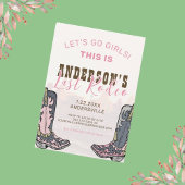 Laatste Rodeo Nashville vrijgezellenfeest Weekend  Kaart