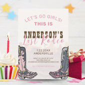 Laatste Rodeo Nashville vrijgezellenfeest Weekend  Kaart