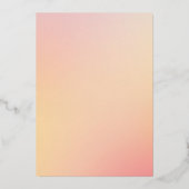 Laatste Rodeo Retro Sparkly Western Vrijgezellenfe Folie Uitnodiging (Achterkant)