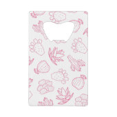 Laatste Rodeo Roze Bachelorette Creditkaart Flessenopener (Voorkant)