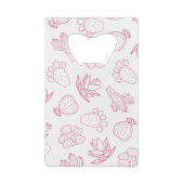 Laatste Rodeo Roze Bachelorette Creditkaart Flessenopener (Achterkant)