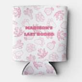 Laatste Rodeo Roze Bachelorette Feest Blikjeskoeler (Voorkant)