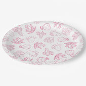 Laatste Rodeo Roze Bachelorette Papieren Bordje (Gekanteld)