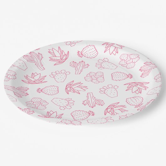 Laatste Rodeo Roze Bachelorette Papieren Bordje (Gekanteld)