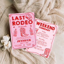 Laatste Rodeo Roze Rode Cowgirl Bachelorette Weeke