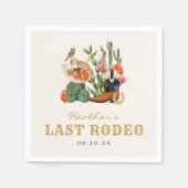 Laatste Rodeo Servet (Voorkant)