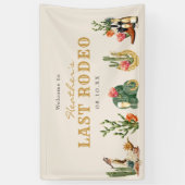 Laatste Rodeo Spandoek (Verticaal)