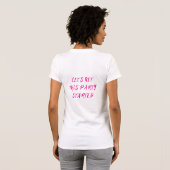 "Laatste Rodeo: Team Bruid Shirts" T-shirt (Achterkant volledig)