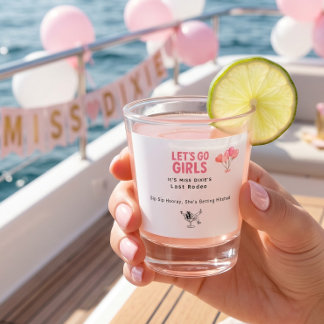 Laatste Rodeo Virale Klassieke Bachelorette Week-f Shot Glas