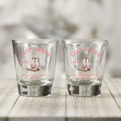 Laatste Rodeo Western Coquette laarzen Bachelorett Shot Glas