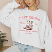 Laatste Rodeo Western Coquette laarzen Bachelorett Trui