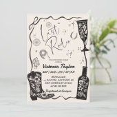 Laatste Rodeo Western Vrijgezellenfeest Kaart (Staand voorkant)