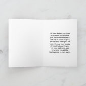 Laatste ronde Chemo Felicitaties Kaart (Binnen)