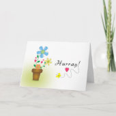 Laatste ronde van Chemo-Hurray-Caring Cancer Kaart (Voorkant)