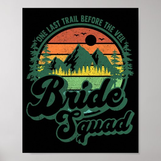 Laatste route voor de sluier Bruidsbende Camping B Poster (Voorkant)