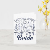 Laatste route voor de Veil Bride Camping Bachelore Kaart (Gele Bloem)