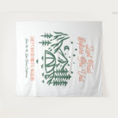 Laatste route voor het Vail vrijgezellenweekend Wandkleed (Voorkant (horizontaal))