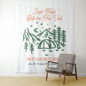 Laatste route voor het Vail vrijgezellenweekend Wandkleed (In situ)