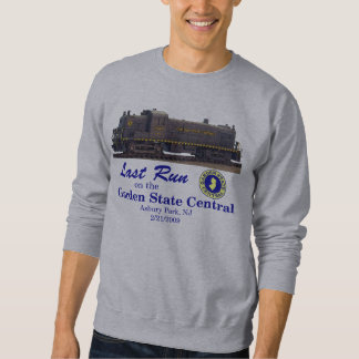 "Laatste run" Mannen zweet Shirt
