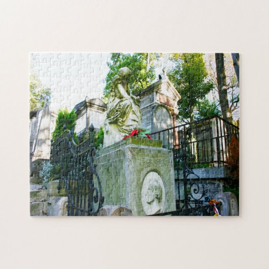 Laatste rustplaats Chopin Parijs. Legpuzzel (Horizontaal)