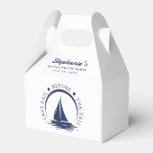 Laatste Sail voor de Veil Bachelorette Party Bedankdoosjes (Voorkant Zijde)