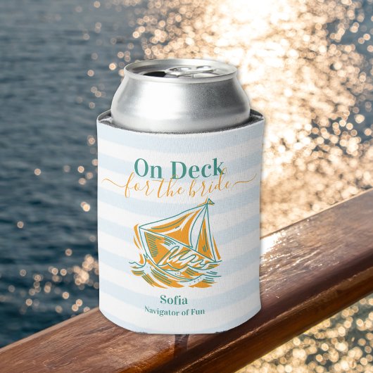 Laatste Sail voor de Veil Bachelorette Party Blikjeskoeler