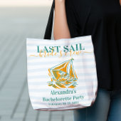 Laatste Sail voor de Veil Bachelorette Party Tote Bag