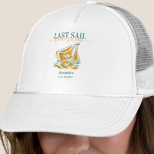 Laatste Sail voor de Veil Bachelorette Party Trucker Pet