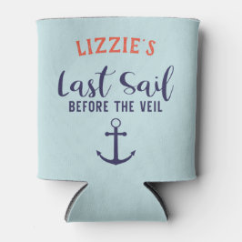 Laatste Sail voor de Veil Nautical Bachelorette Blikjeskoeler
