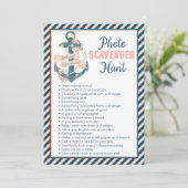 Laatste Sail voor de Veil Scavenger Hunt Kaart (Staand voorkant)