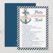 Laatste Sail voor de Veil Scavenger Hunt Kaart (Voorkant / Achterkant)