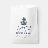 Laatste Sail voor Veil Bachelorette Weekend Party Bedankzakje (Voorkant)