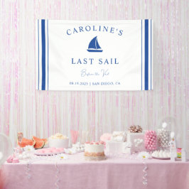 Laatste Sail voor Veil Bachelorette Weekend Party Spandoek