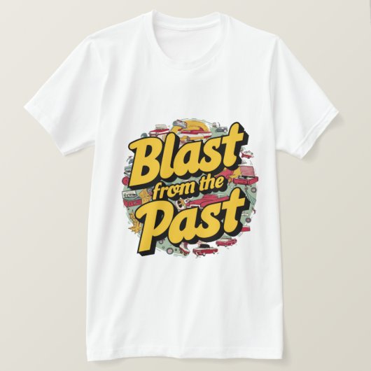 Laatste schok uit het verleden t-shirt (Design voorkant)