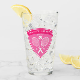 Laatste schommel country clubs tennis Bachelorette Glas