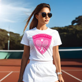 Laatste schommel country clubs tennis Bachelorette T-shirt