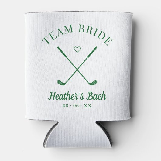 Laatste schommel Golf Bachelorette Blikjeskoeler (Voorkant)