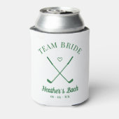 Laatste schommel Golf Bachelorette Blikjeskoeler (Blikje Achterkant)