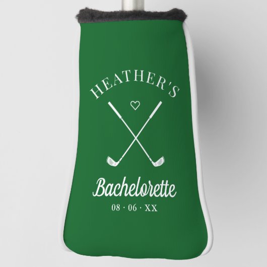 Laatste schommel Golf Bachelorette Golfheadcover (Draai 90)