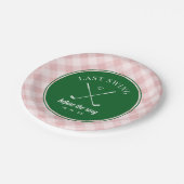 Laatste schommel Golf Bachelorette Papieren Bordje (Gekanteld)